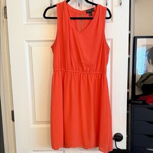 Forever 21 Vibrant Orange Mini Dress
